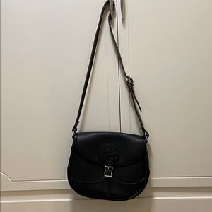 Chic Black Leather Shoulder Bag